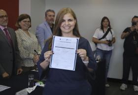 maestra Karla Alejandrina Planter Pérez, Rectora del Centro Universitario de los Altos (CUAltos)