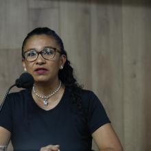 Directora de la asociación civil C-Integra, licenciada Alejandra Uribe Vázquez