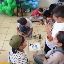 taller de robótica a adolescentes del municipio de El Arenal