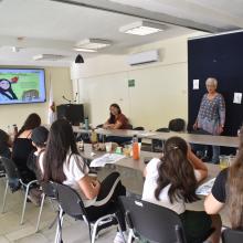 Participantes en la actividad de Familias científicas 