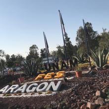 Jardín de la Facultad de Estudios Superiores Aragón de la UNAM