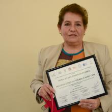 Eva Luz Orozco Flores, responsable del Área del Programa de Formación y Capacitación Docente